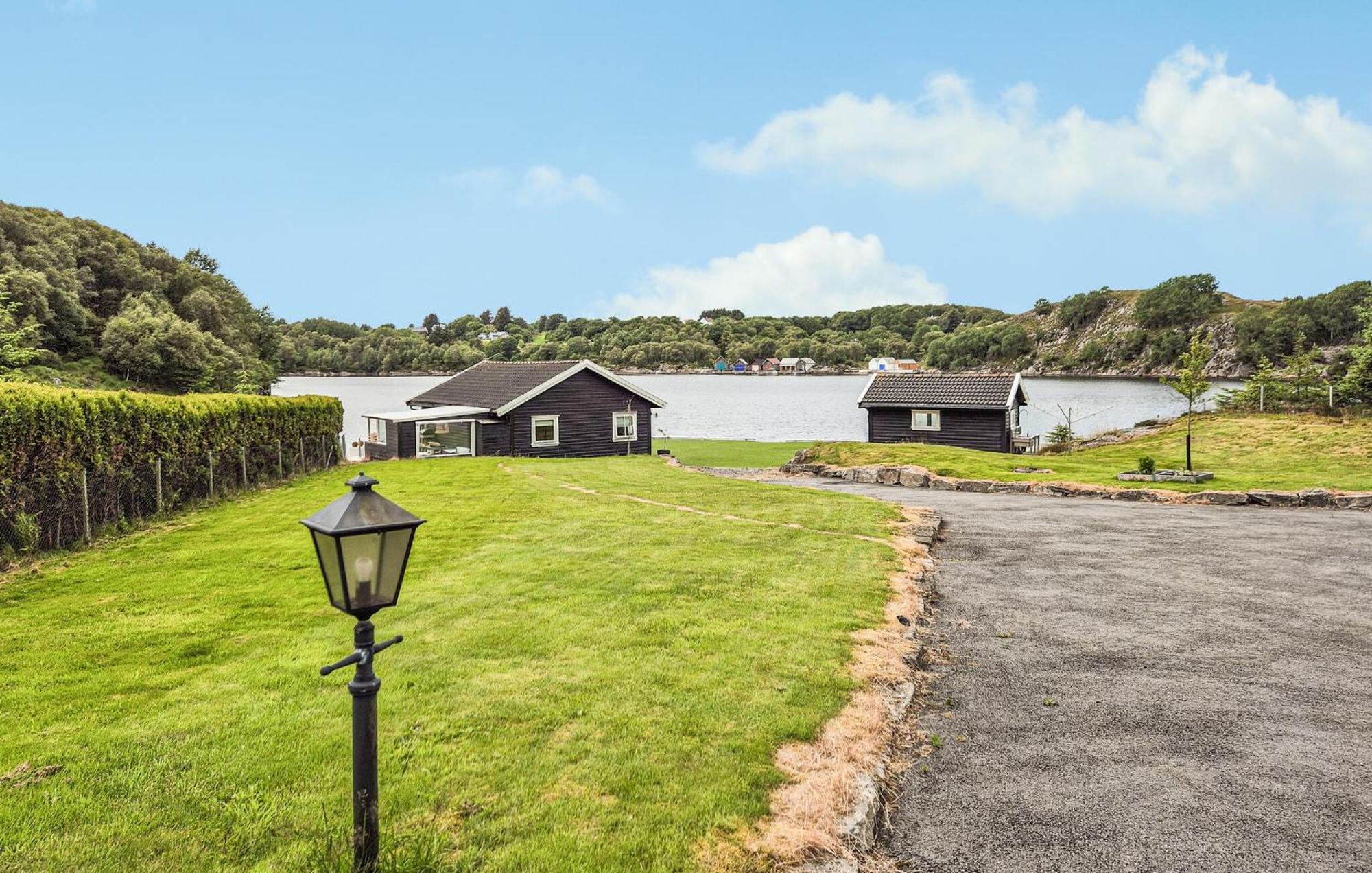 Beach Front Home In Haugesund With House Sea View Exterior photo